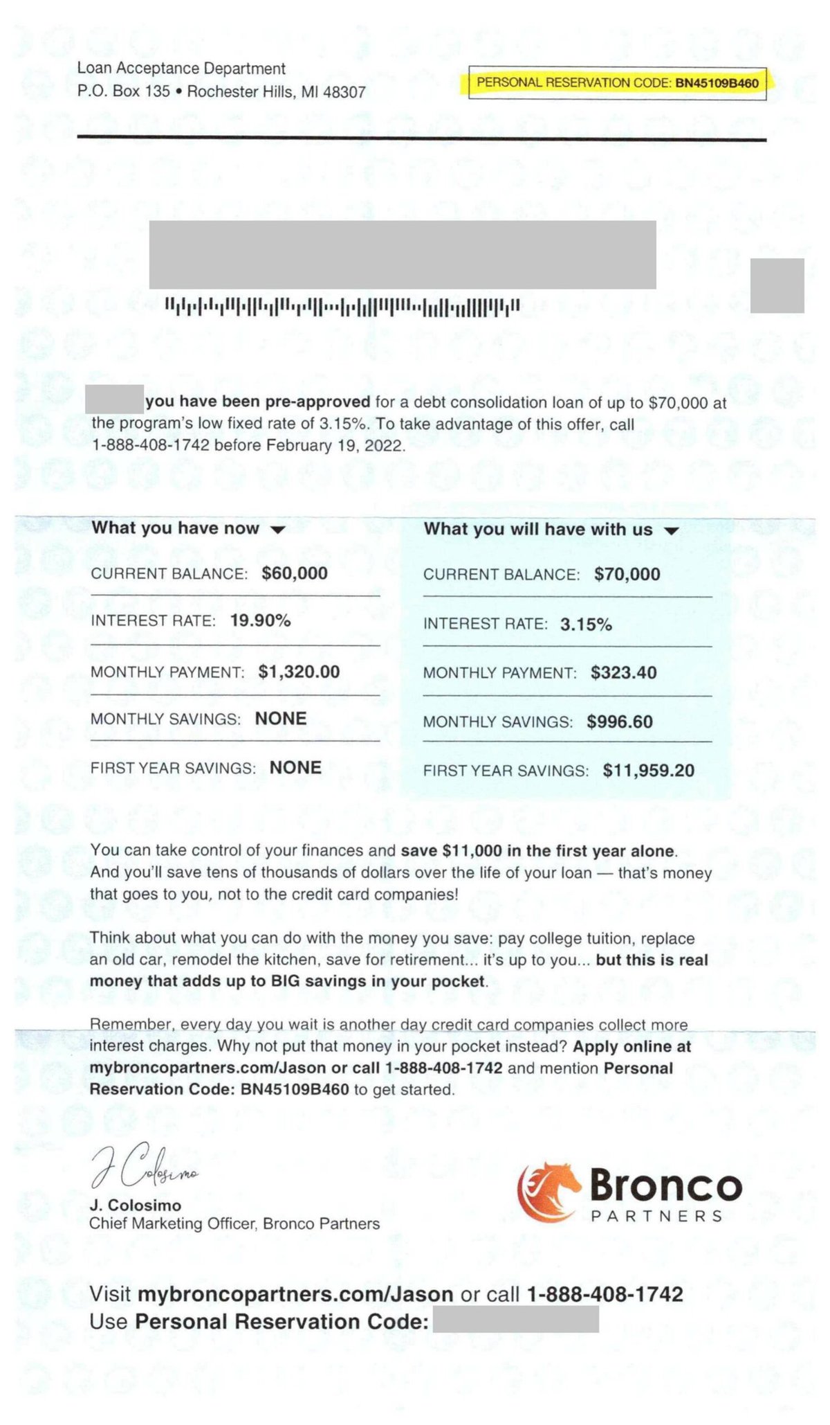 Bronco Partners Debt Consolidation Scam 2022 1 Bronco Partners Debt Consolidation Scam 2022 2