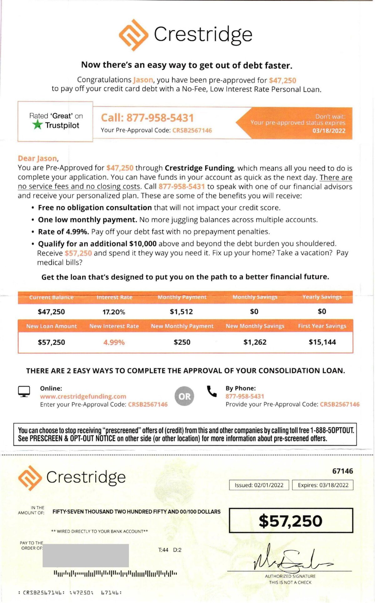 Crestridge Funding Review: Not A Lender - Is It A Scam Or Legit? 1