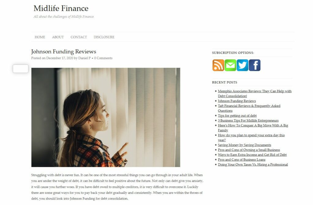 Johnson Funding Review: Beware of Debt and Credit Card Holiday Scam 4 Johnson Funding Review: Beware of Debt and Credit Card Holiday Scam 1