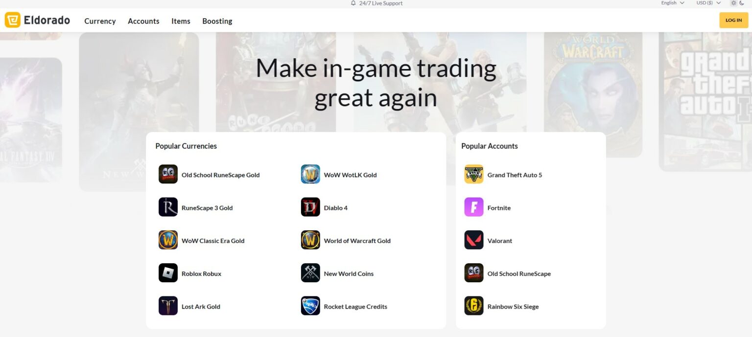 Review of Eldorado.gg: Trading in Video Game Gold and Making Money Online 1
